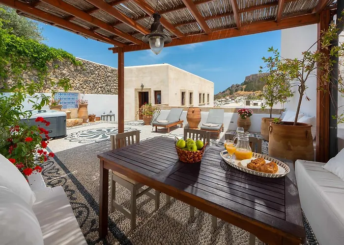 Eleni With Hot Tub And Acropolis View Villa