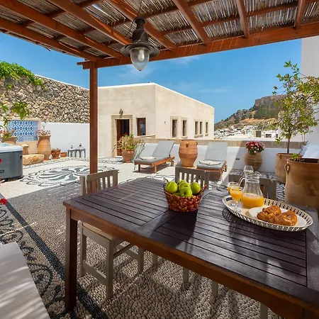 Eleni With Hot Tub And Acropolis View Villa